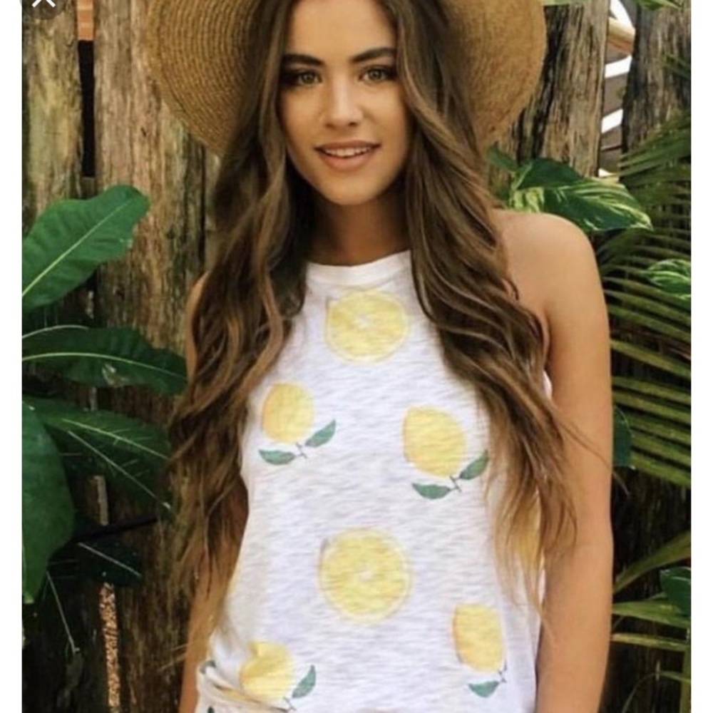 Brokedown clothing lemon tank XS